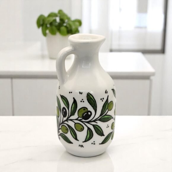 Olive Oil Jug green 40 580x580